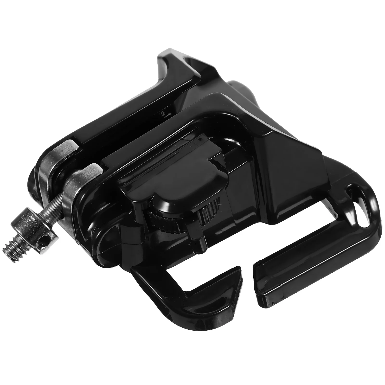 

Dslr Camera Belt Clip System with Adjustable Strap Durable Metal Buckles Thick Plastic Belt Black Camera Clip System