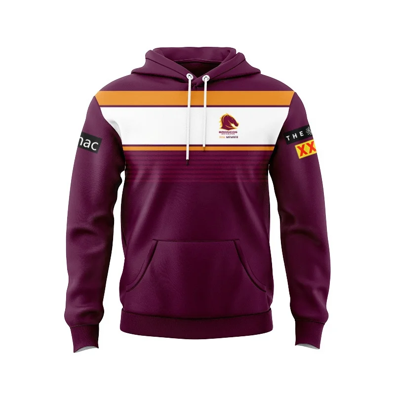 

Winter hoodie 2024 ANZAC men's round jersey