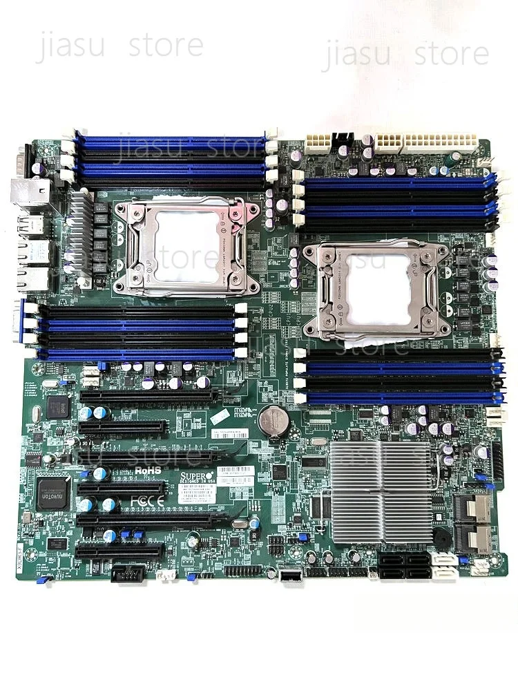 X9DR3-F Dual X79 2011 C602 server main board supports E5 V2 REG DDR3 memory