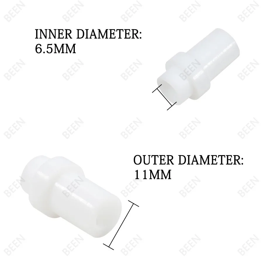 10Pcs Dental Weak Head Suction Plastic Oral Swivel Converter Dentist Adaptor Tools Essential Dentistry Accessories Bag