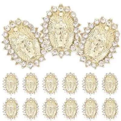 

30Pcs Virgin Mary Nail Charms Mary 3D Nail Art Charms for Nails Acrylic Decoration Party Nails Supplies Gems for Crafts