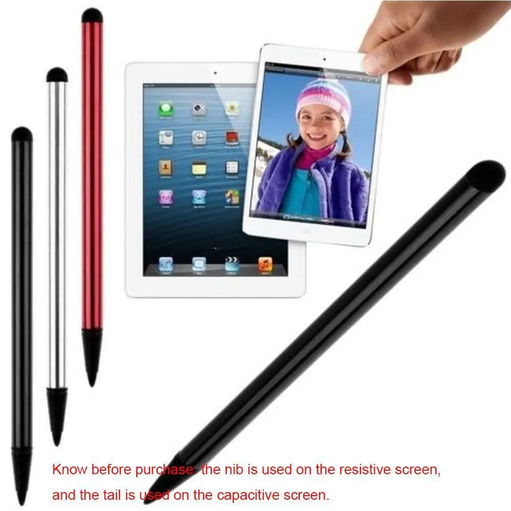 Universal Stylus Dual-use Screen Pen Smartphone Ios Pen Suitable For Android Tablet Resistance Capacitive