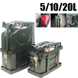 Metal Jerry Can Stable And Sealed Gasoline Drums For Petrol Jerry Can Pouring Spout Flexible Nozzle Petrol Fuel Seal For Car