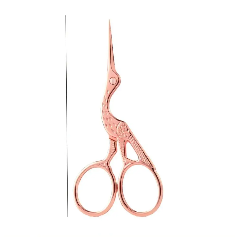 Artistic Crane Scissors Stainless Steel Sewing Tool For Embroidery Needlework Thread Cutting Hobby Crafting Accessory Shears