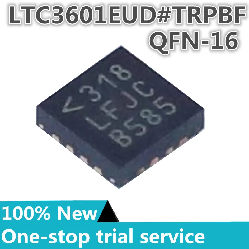 

2-100pcs %New original LTC3601EUD LTC3601EUD#PBF LTC3601EUD#TRPBF Silk screen LFJC QFN-16 step-down DC-DC power chip