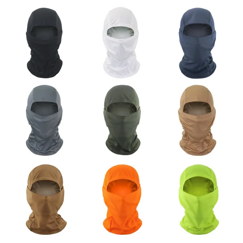 Sports Headgear Outdoor Dust Protection Sun Protection Cycling Mask Balaclava Hat Summer Tactical Headscarf Men Windproof
