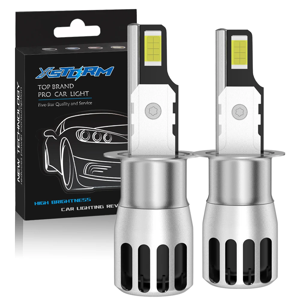 

XSTORM H1 H3 H7 H11 HB3 9005 HB4 9006 9012 Hir2 LED Headlight Bulb 60W 20000LM Car Headlamp Auto Diode Fog Lamps 12V Automobile