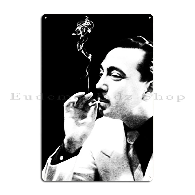 Django Reinhardt Metal Plaque Cinema Home Character Create Home Tin Sign Poster