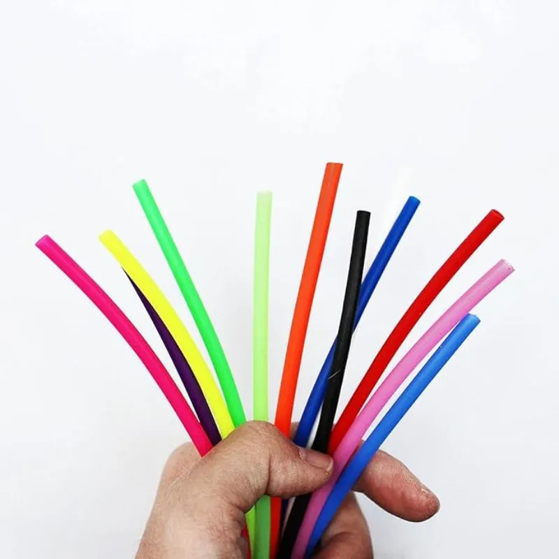 1M Colored Silicone Tube ID2 3 4 5 6 7 8mm Flexible Rubber Hose Thickness Food Grade Soft Milk Beer Drink Pipe Water Connector