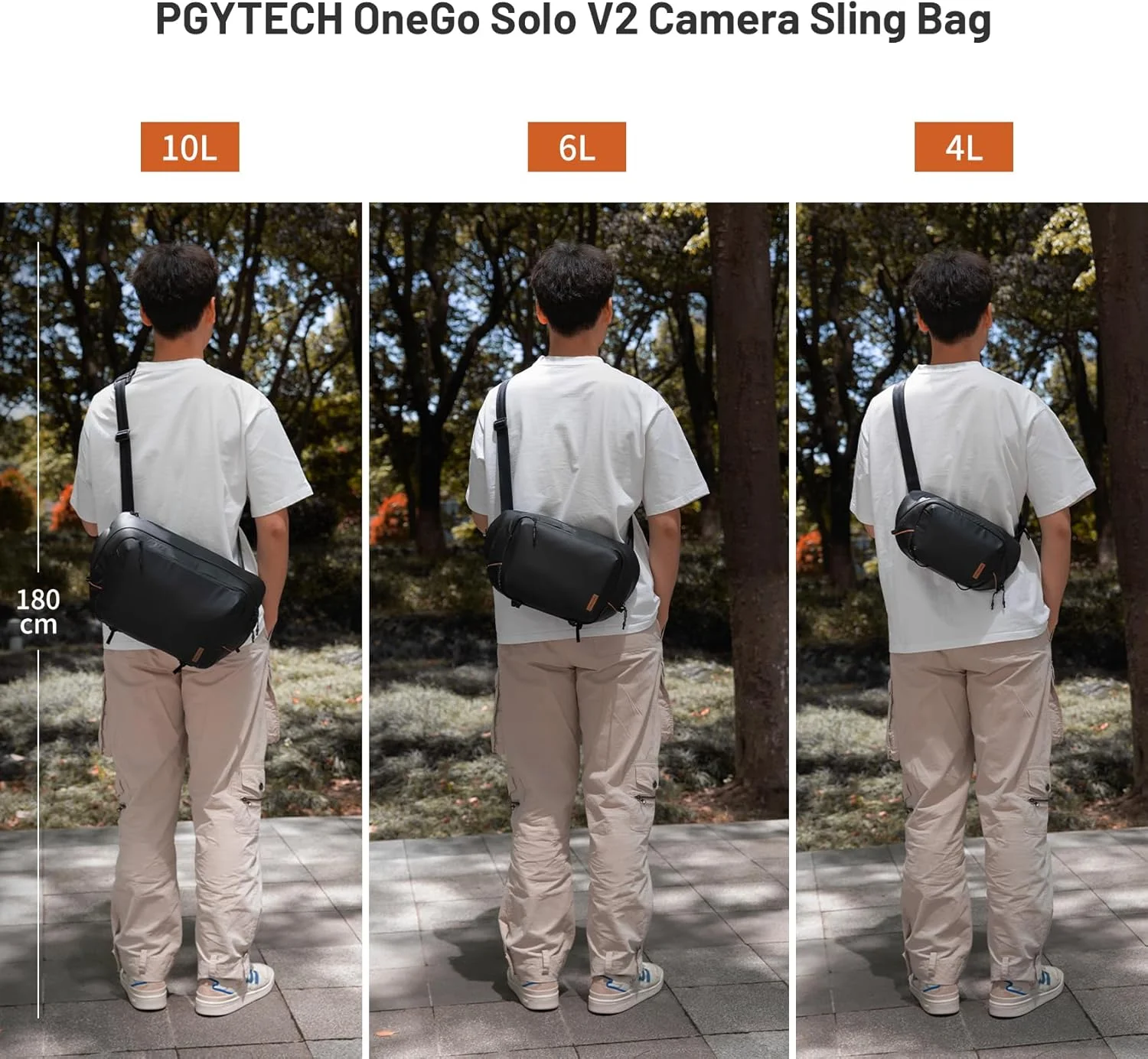Bolsa de Ombro PGYTECH Solo V2 10L para Câmera