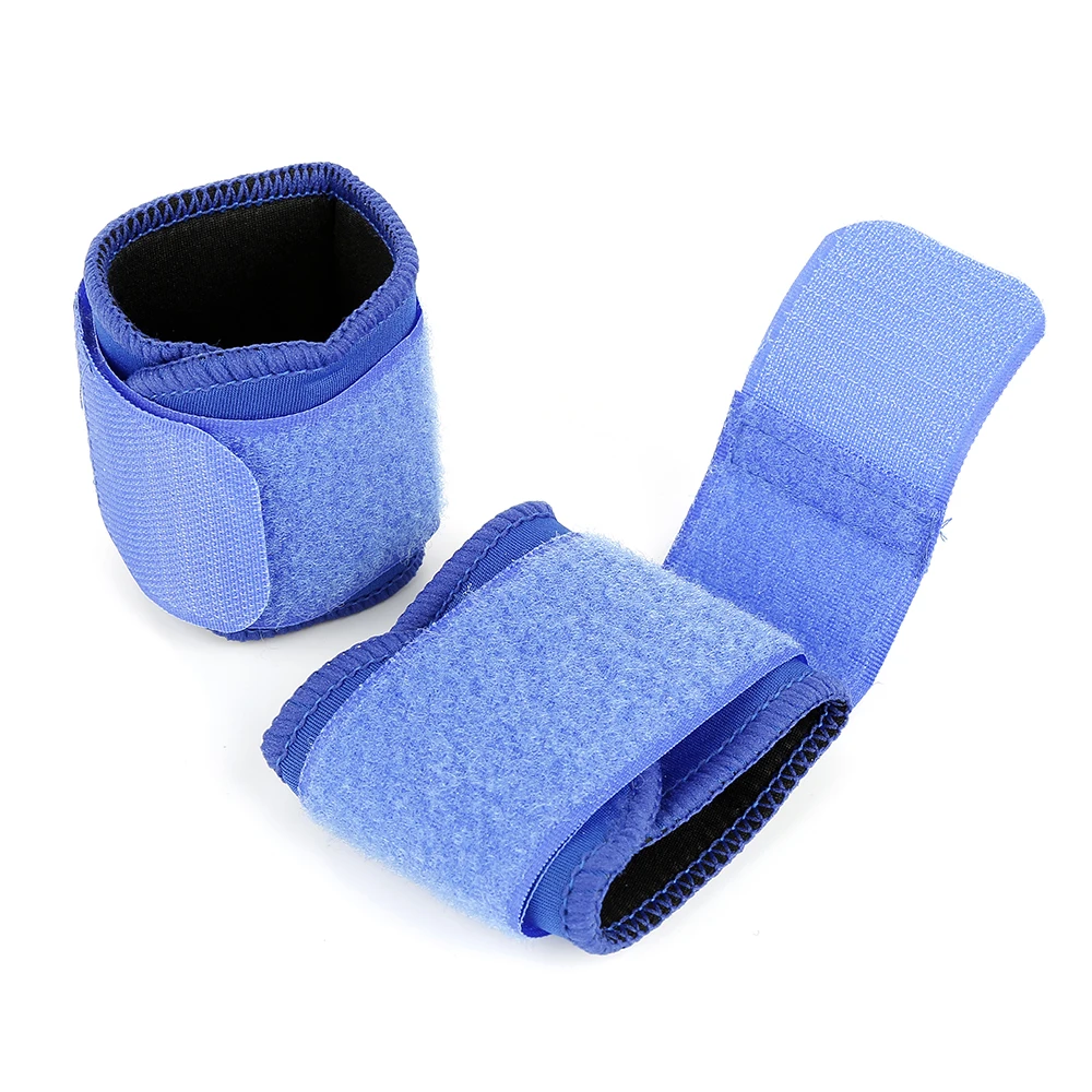 1Pair/2PCS Sport Wristband Adjustable Wrist Brace Wrap Support Gym Safety Protector Wrist Support Sports Safety