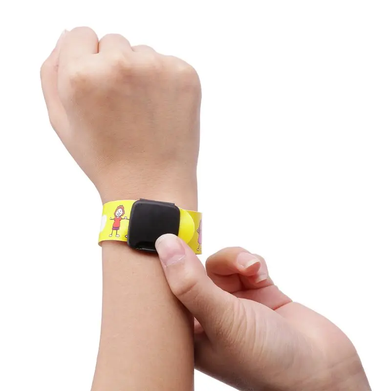 Nieuwe 8 stuks Kids Anti-verloren Info Polsband Kinderen Herbruikbare Outdoor Safe Armband