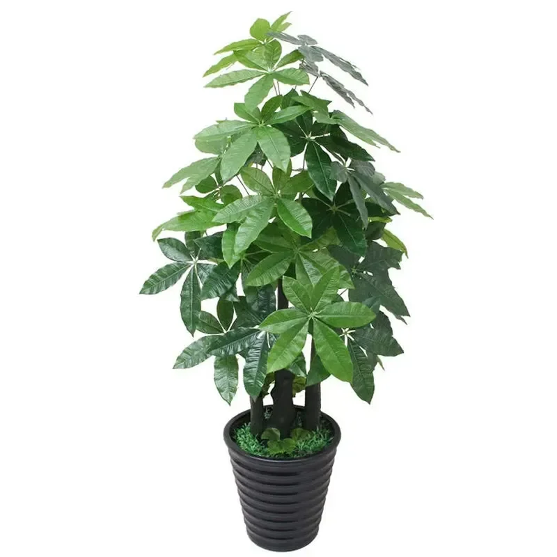 Faux Bonsai Tree in Pot Artificial Greenery for Home Office Desk Decor Plastic Potted Plant Interior Design Accent Piece