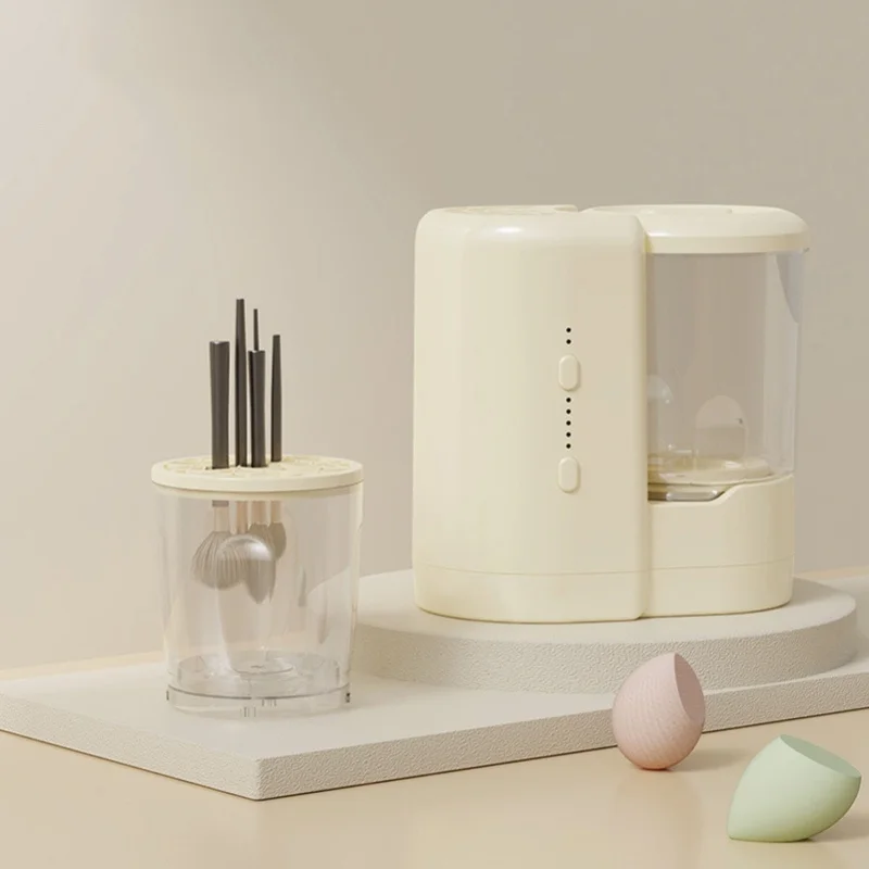 2 In 1 Multifunctional Electric Makeup Brush Cleaner Automatic Underwear Washing Machine Small Washer For Home Apartment Dorm