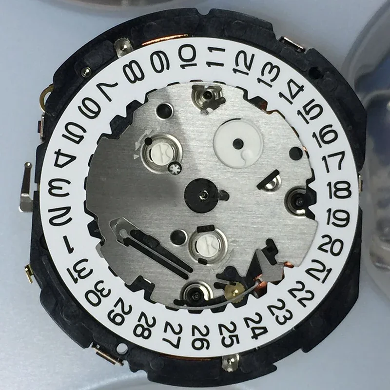 YM62A Quartz Movement Date At 3 o'clock Wrist Watch Movement Replace parts For Japan YM62A Movement 3 Hands Watch Repair parts