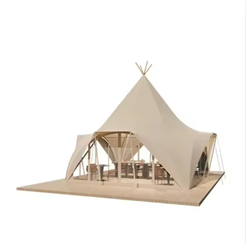 *for Sky Dome One-Bedroom Four-Season Waterproof PVC Fabric Camping Tent Aluminum Pole Team Building Camp Bar Landmark