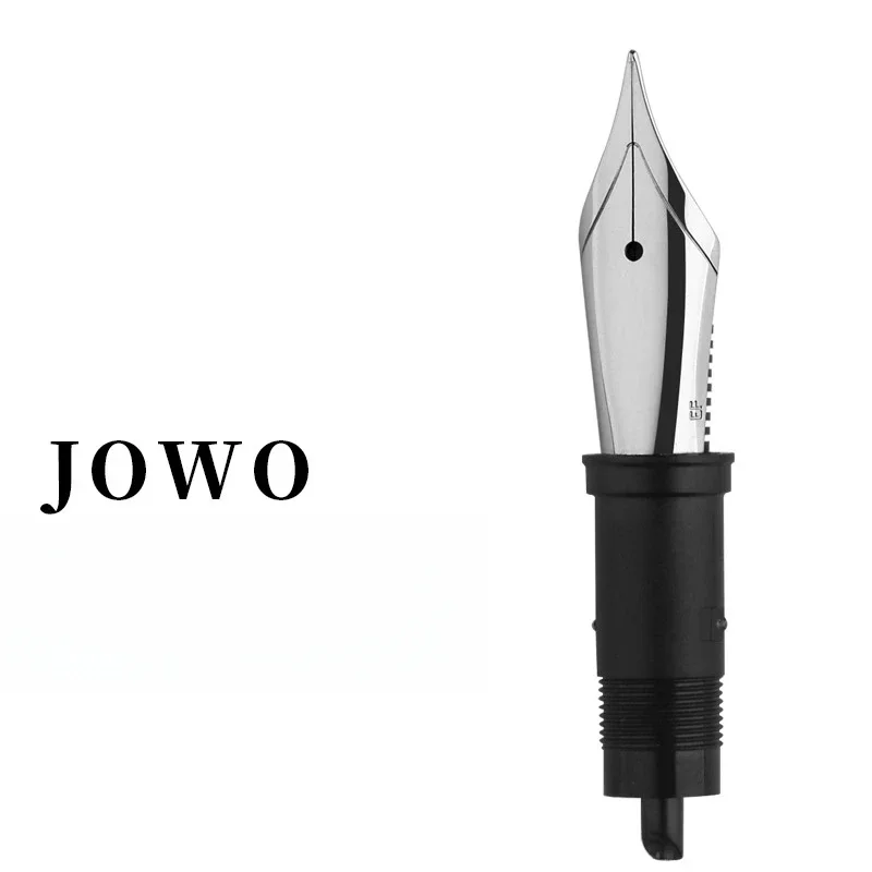 

JOWO Gold-Plated/Silver Fountain Pen Size 6 Nib EF 0.38mm /F 0.5mm Nib Stationery School Bussiness Office Supplies