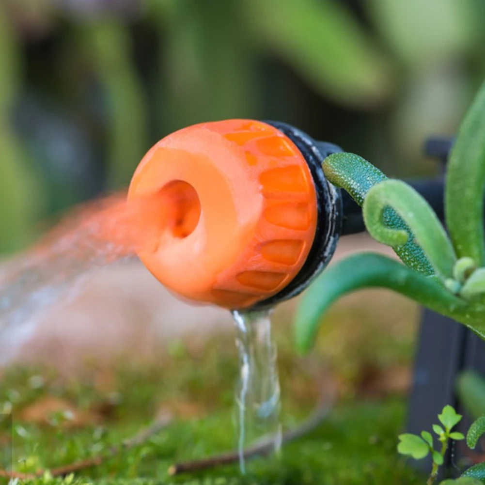 

200FT Patio Misting Plant Watering System Automatic Garden Plant Watering System with 1/4 Inch 1/2 Inch Irrigation Tubing Hose