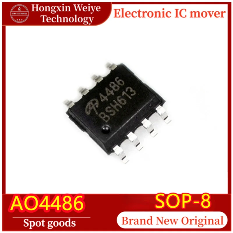 (20/50Pieces) AO4486 Marking 4486 SOP-8 N-Channel MOSFET Power Transistor Original New Fast Shipping