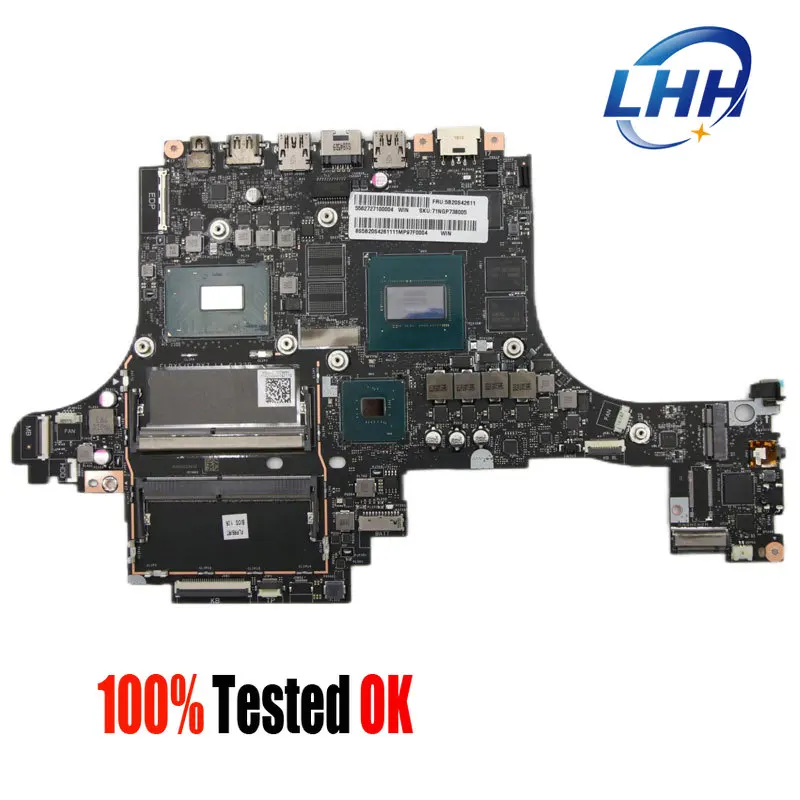 LA-G132P mainboard For Lenovo Legion Y740-15IRH Laptop motherboard  with I7-9750H CPU GTX1660TI 6G GPU