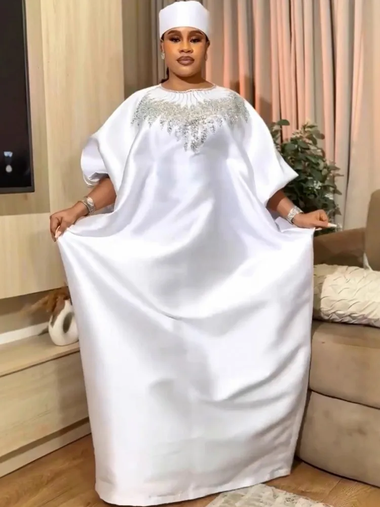 فساتين إفريقية للنساء أنيقة من البوليستر موضة إسلامية عبايات Dashiki رداء قفطان فستان طويل ماكسي تركي أفريقيا 2026 جديد #4