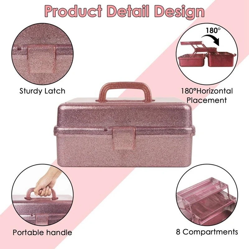 Рисунок 6 - Блестящий розовый ящик для хранения