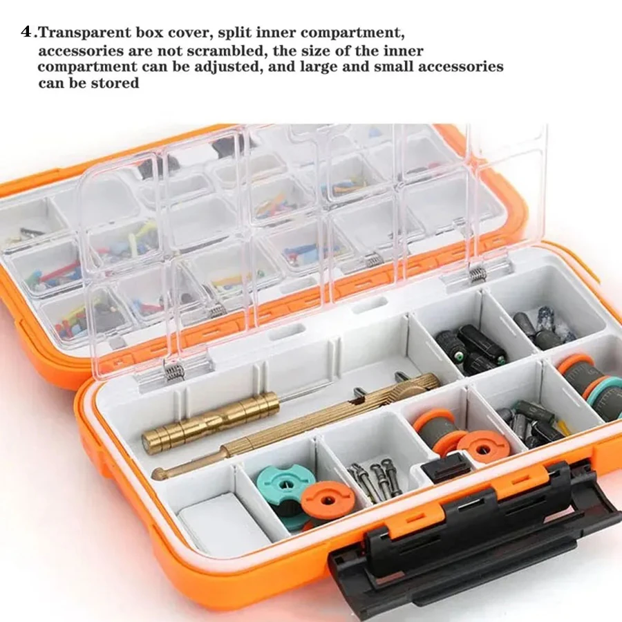 Caja de Aparejos Impermeable para Señuelos y Anzuelos - imagen 2