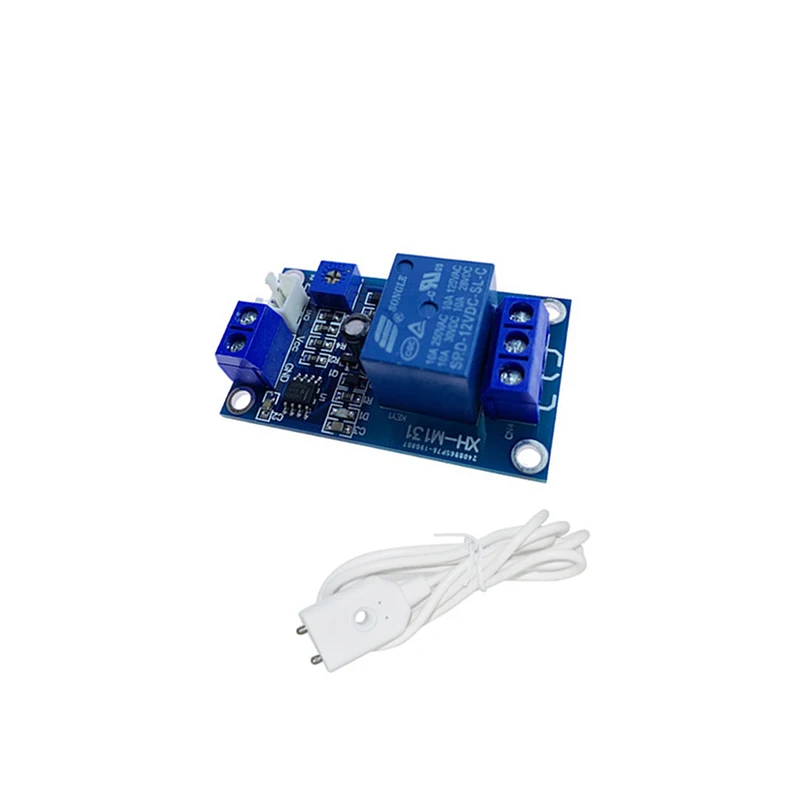 5V/12V /24V 10A Water Leak Relay Module and Light Control Switch Photoresistor Relay Module Brightness Automatic Control Module