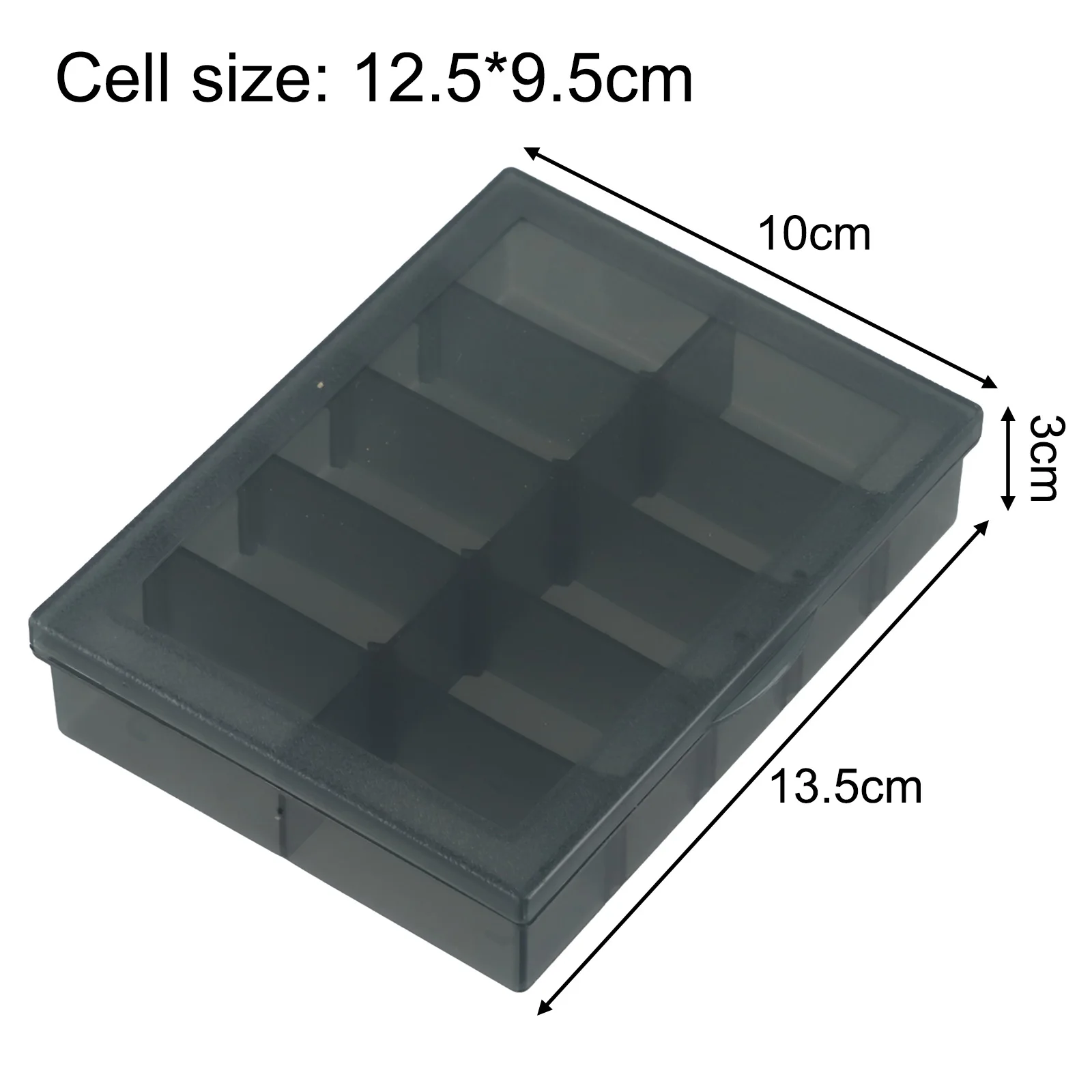 

Drill Bit Grid Box Electronic Component Box Garage Workshop Adjustable Storage Space Classified Storage For Bolts