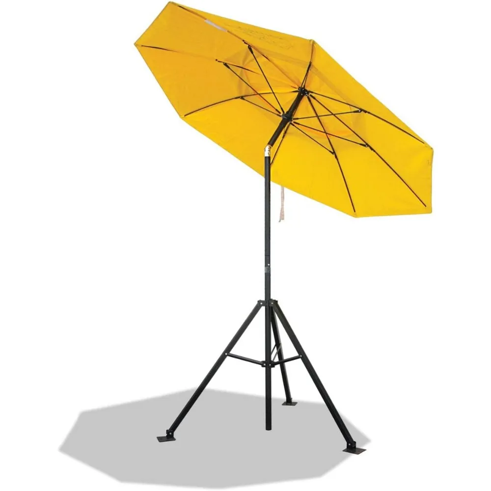 Industrial Umbrella and Tripod Bracket Set