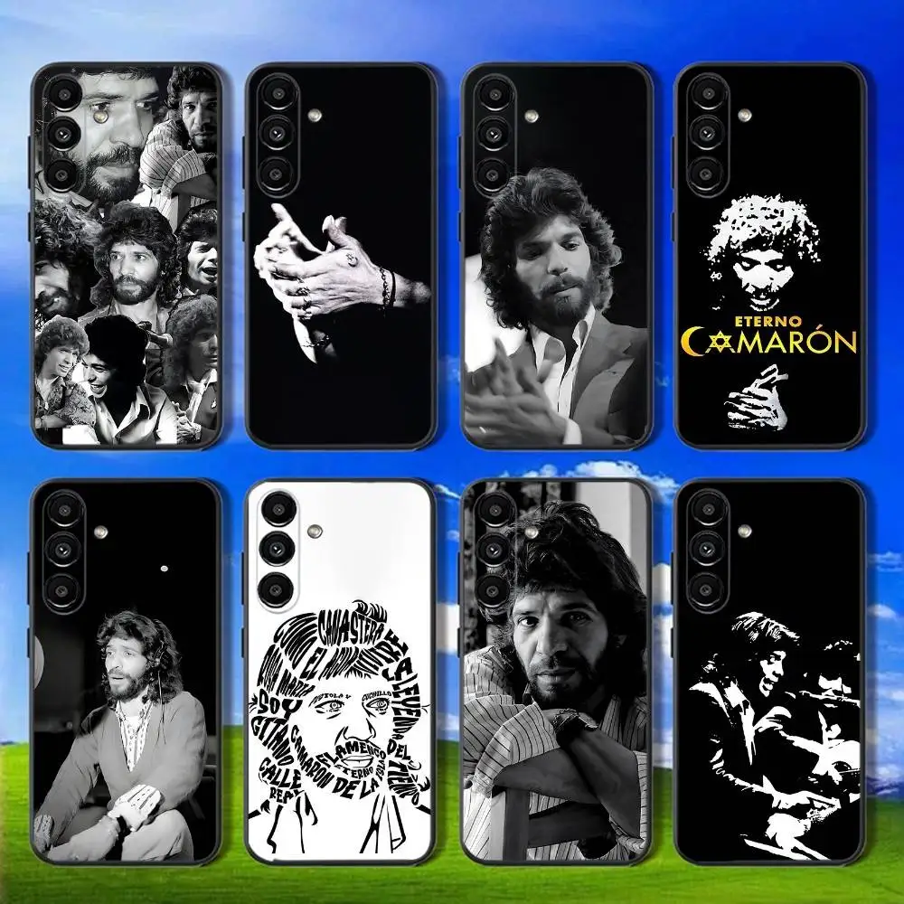 

Camaron De La Isla Phone Case For Samsung Galaxy A13,A21s,A22,A31,A32,A52,A53,A71,A80,Soft Black Shell
