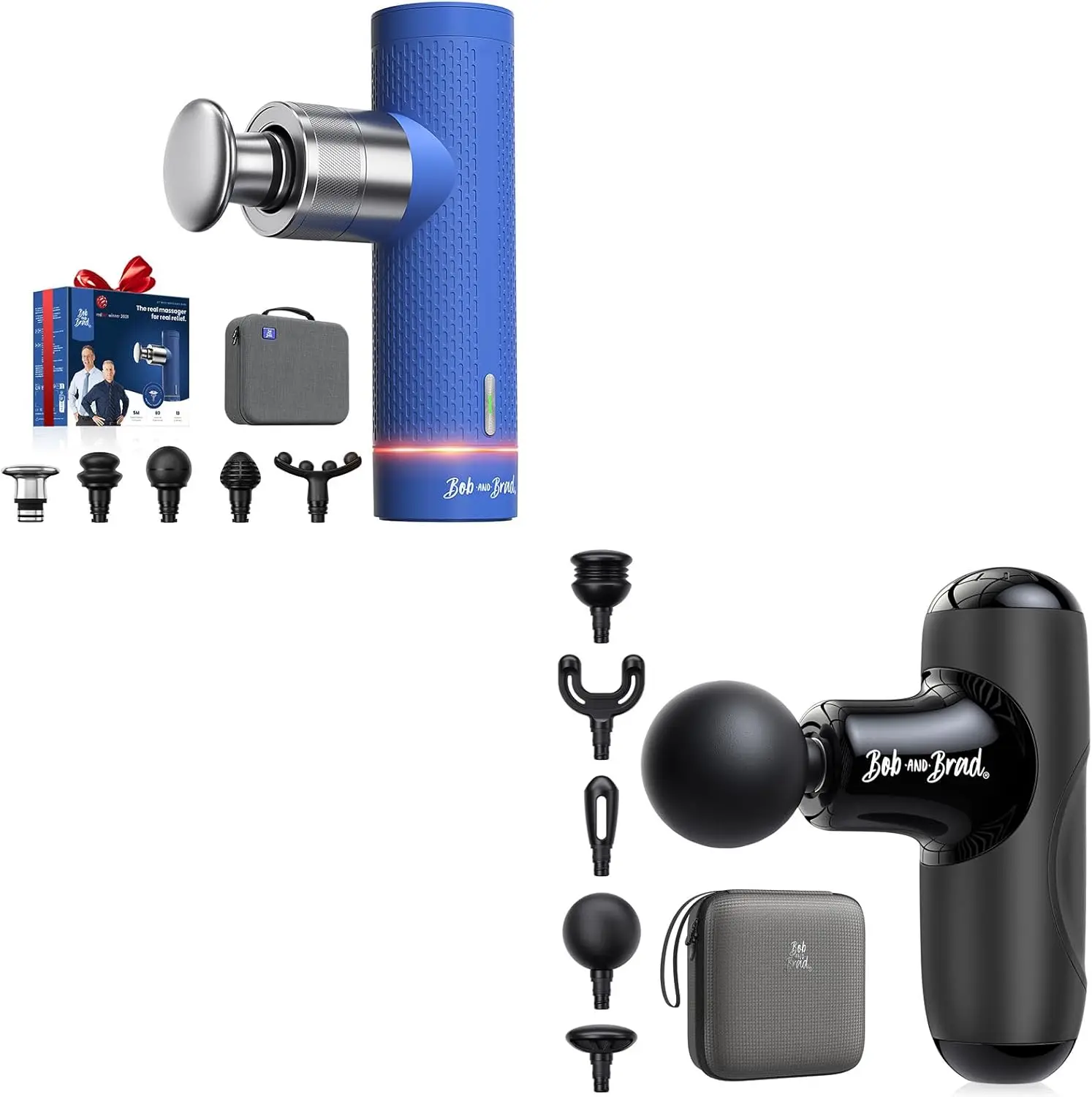 

Q2 Mini Massage Gun and A7 Massage Gun with 11mm Amplitude