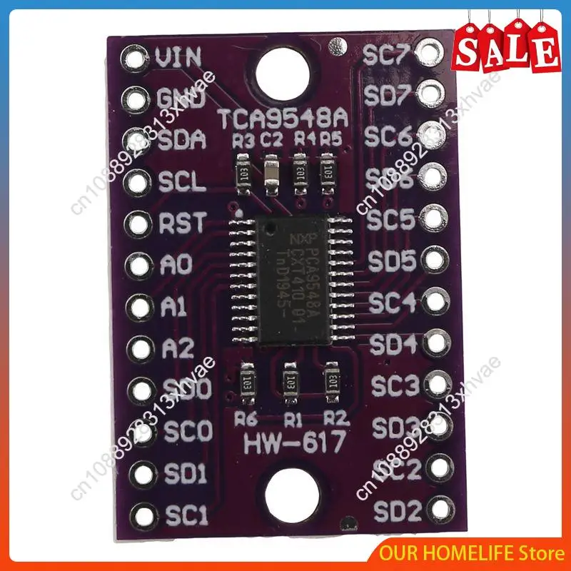 Y39A-10Pcs TCA9548A I2C IIC Multiplexer Breakout Board Module 8 Channel Expansion Development Board For Ardu Ino