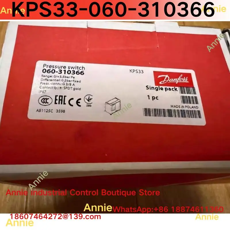 

Совершенно новый контроллер давления KPS33-060-310366