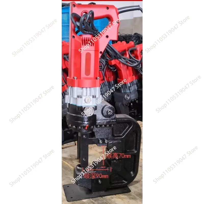 High-End Electric Hydraulic Punching Machine Portable Angle Steel Slot Punch Cutter for Stainless Steel