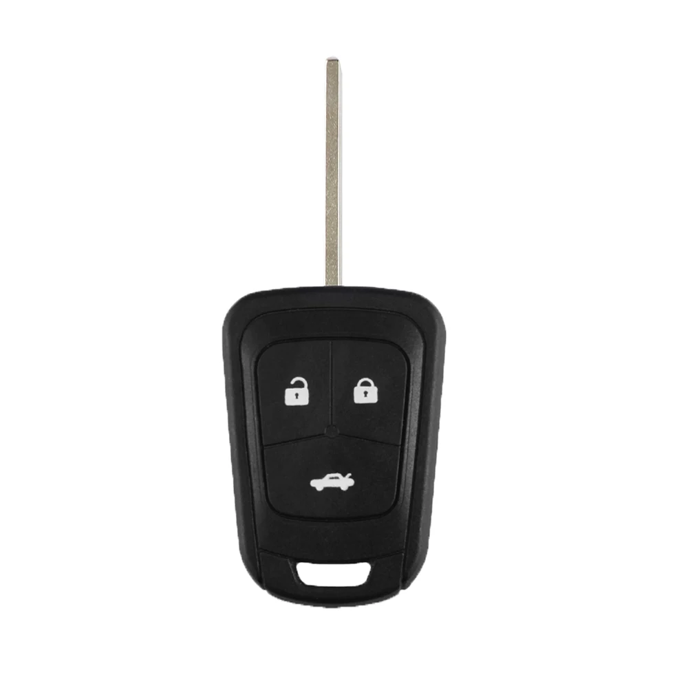 Remote Car Key Shell For Chevrolet Camaro Cruze Sonic Impala Malibu AVEO Equinox Spark Volt Fob Cover For Opel Key Uncut Blade