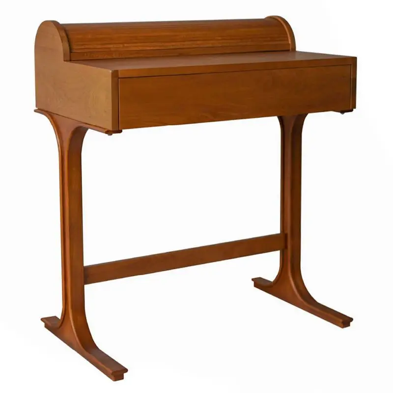 

Retro dresser medieval solid wood makeup table American bedroom small apartment new Chinese desk mirror can be removed