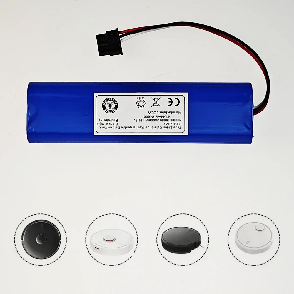 Original Rechargeable Battery for Xiaomi Mijia Mi Robot Vacuum-Mop P INR18650 MH1-4S1P-SC Sweeping Mopping Robot Vacuum Cleaner