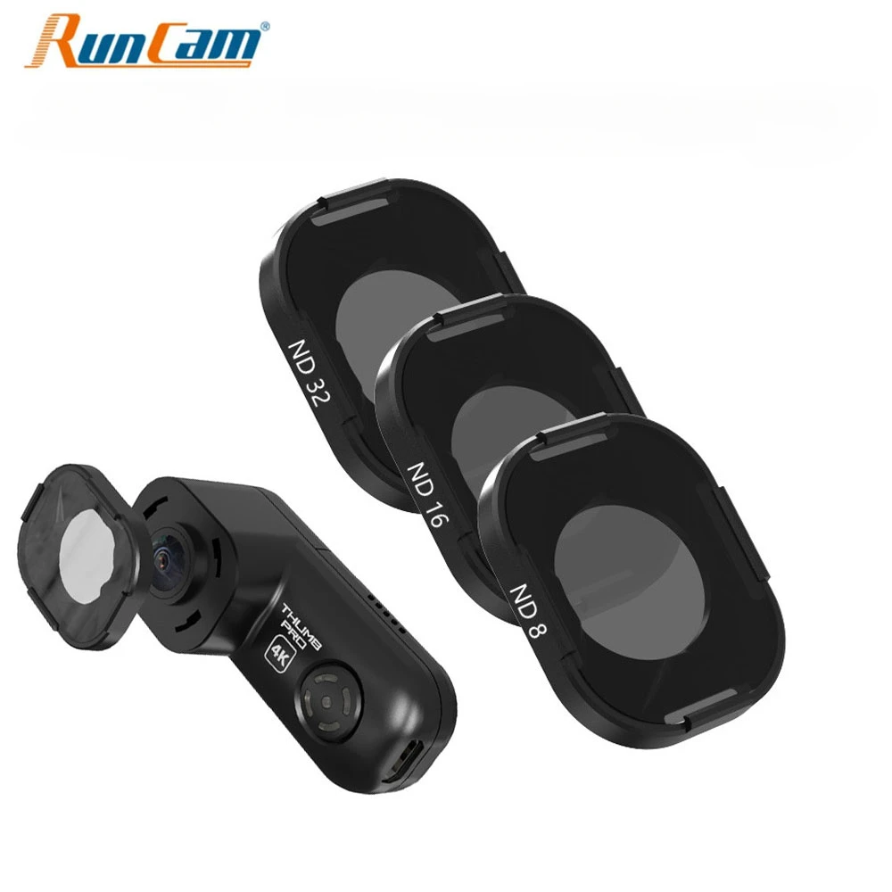 RunCam Thumb Pro 4K V2 Nieuwe versie Grotere FOV HD-camera 16g Ingebouwde gyrofilter FPV-camera voor FPV Racing-opname