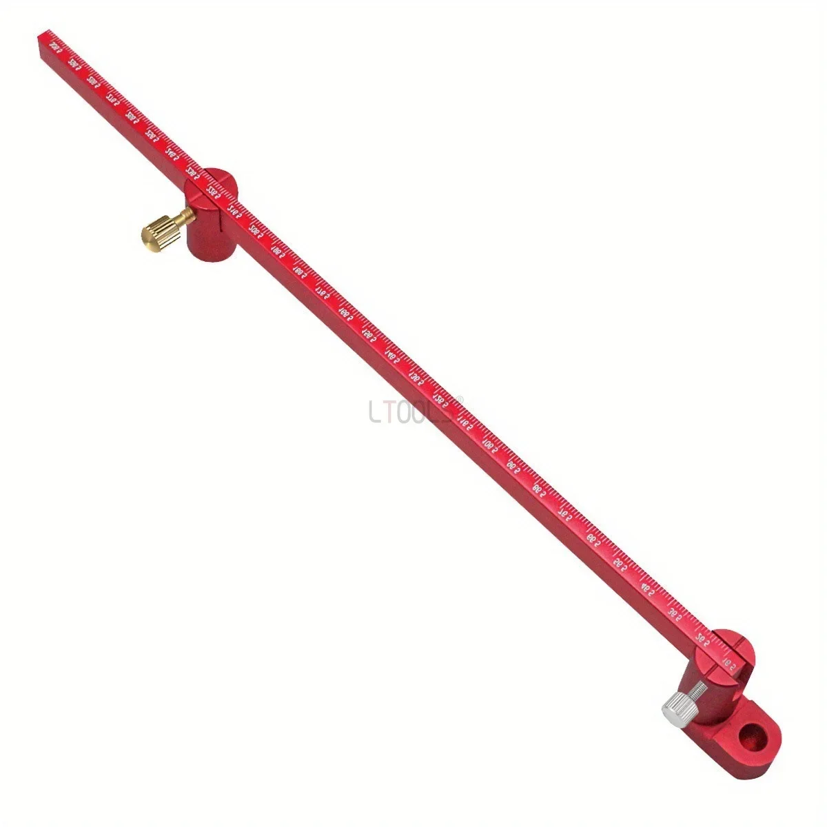 Liga de alumínio Woodworking Compass, 360 ° Scribing Gauge, Center Finder Régua, Alongamento, Régua Círculo, 300mm