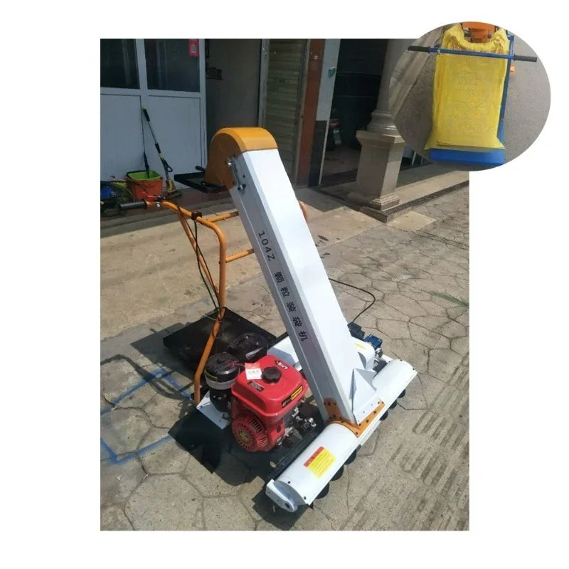 Portable automatic corn granulator wheat rice collection bagging equipment