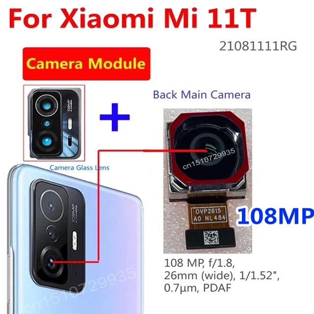 Best Working Big Wide Rear Main Back Camera For Xiaomi Mi 11T