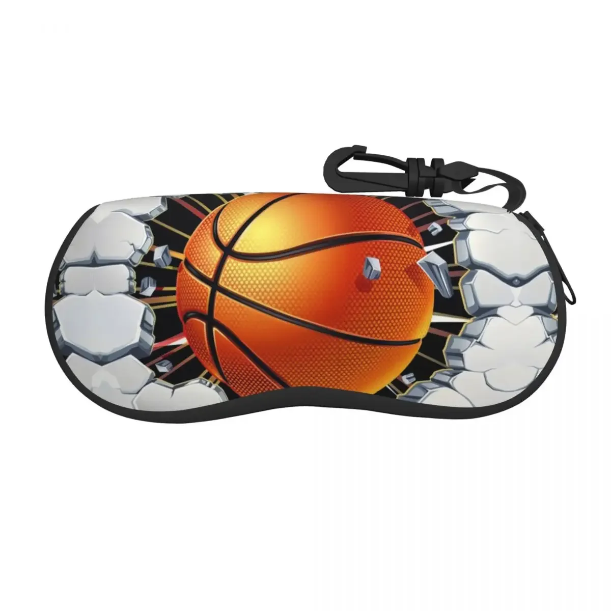

Basketball Shell Eyeglasses Protector Cases Fashion Sunglass Case Physical culture Dots Round Glasses Pouch