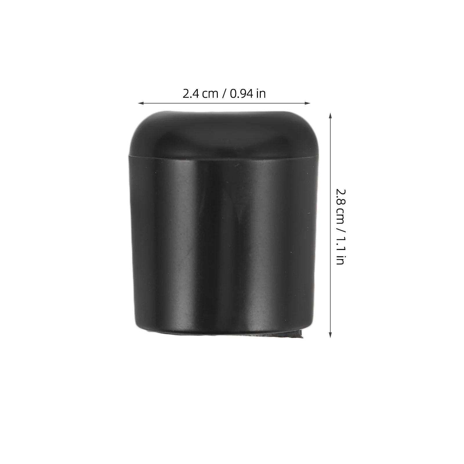 8 stuks herbruikbare ronde meubelpootdoppen krasbescherming ruisonderdrukking tafel stoel voeten covers voor vloeren stoelpoottips