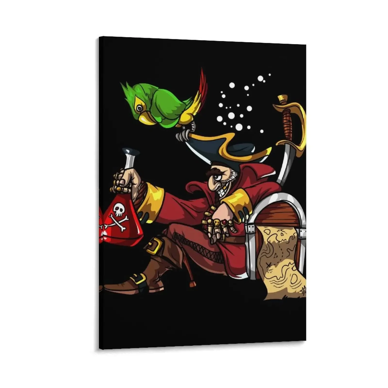 

Pirate Captain Party Canvas Painting paintings wall decor posters anime decorative frames wall room