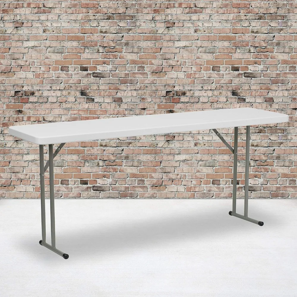 

Granite White Plastic Folding Training and Event Table