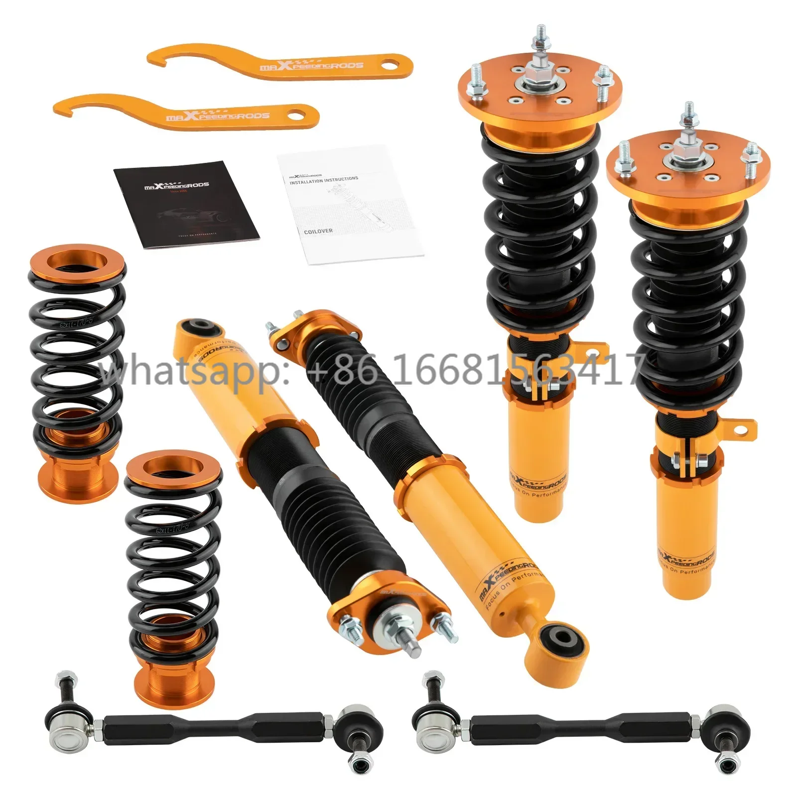 Coilover Suspension For BMW Z4 E85 2003-08 Coil Spring Shock Strut Lowering Adjustable Height Coilovers Lowering Kit