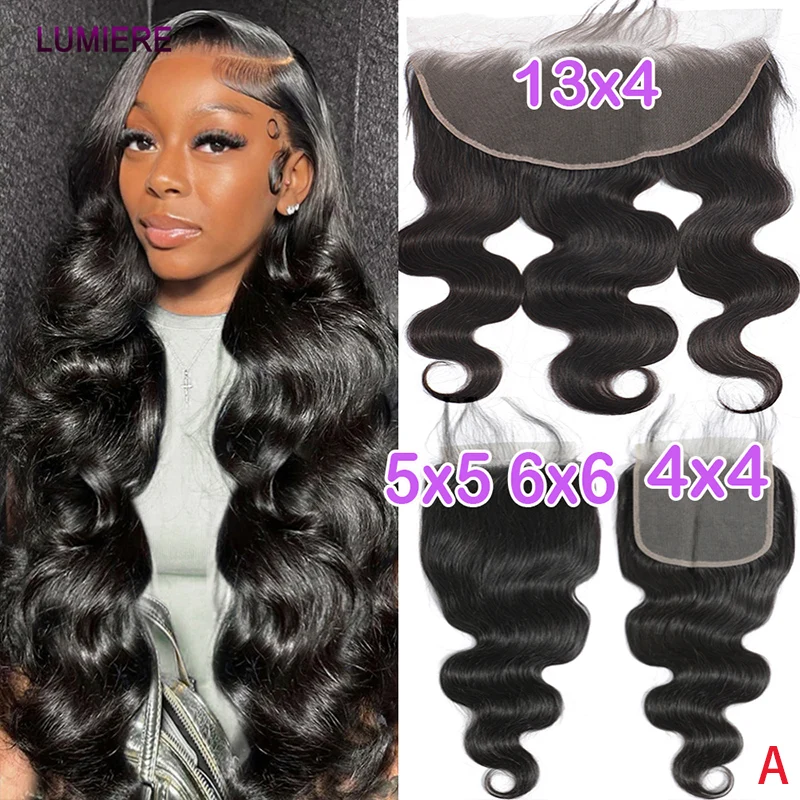 

Накладка для волос Body Wave 13x6 Lace Frontal, а также прозрачные швейцарские кружевные накладки 4x4, 5x5, 6x6, а также кружевные накладки 360 Lace Brazilian из 100% натуральных человеческих волос