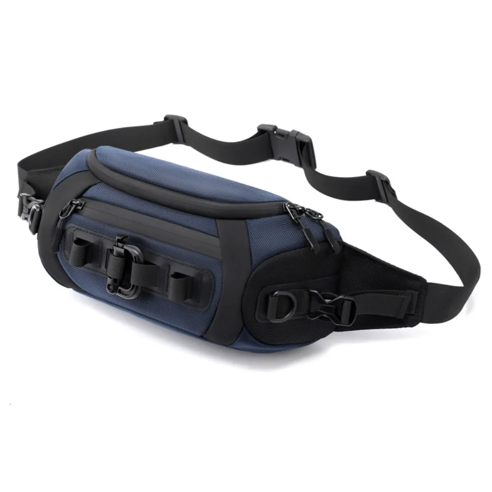 

Adjustable Strap Men's Chest Bag Anti-theft Large Capacity Shoulder Crossbody Bag Waterproof Wear resistant