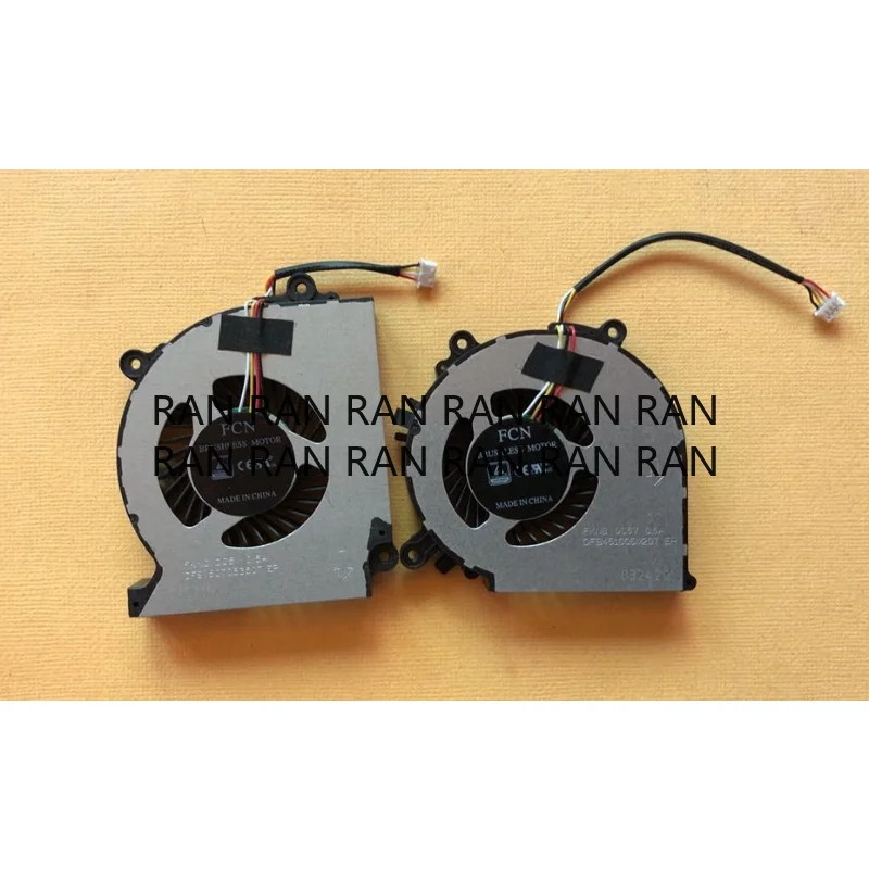 

Новый вентилятор охлаждения процессора для Hasee ZX6 ZX6-CP5S1 DC2 DFS150705350T FKNC DFB451005M20T FKNB Clevo NB50TK